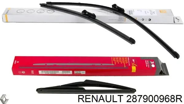 287900968R Renault (RVI) Limpa-pára-brisas de vidro traseiro