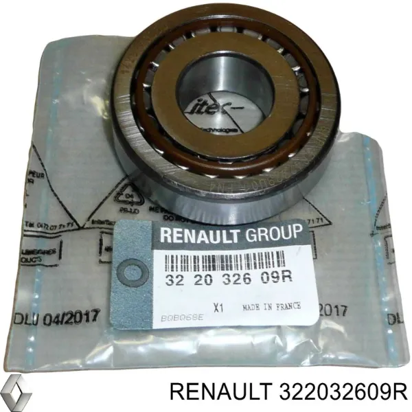 Rolamento da árvore primária da Caixa de Mudança para Renault Megane (KZ0)