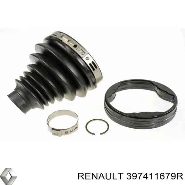 Bota de proteção interna de junta homocinética do semieixo dianteiro 397411679R Renault (RVI)
