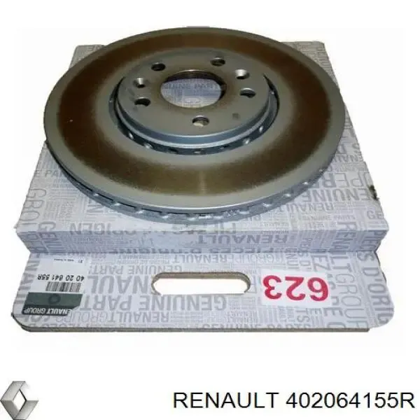 Disco do freio dianteiro Renault (RVI) 402064155R preço, a partir de