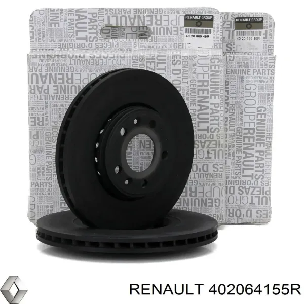Compre 402064155R Renault (RVI) Disco do freio dianteiro