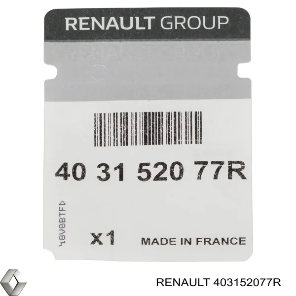 Coberta de disco de roda 403152077R Renault (RVI)