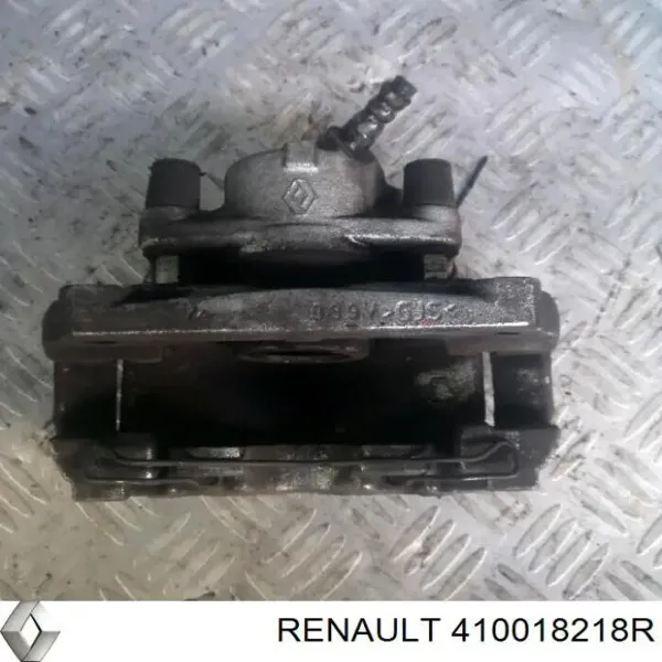 Suporte do freio dianteiro direito 410018218R Renault (RVI)