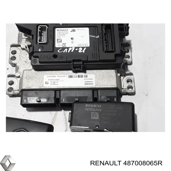 Mecanismo de bloqueio do volante de direção 487008065R Renault (RVI)
