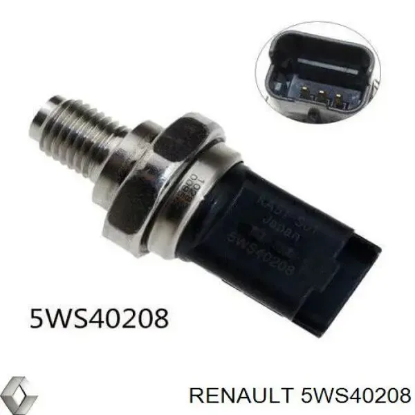 Sensor de pressão de combustível 5WS40208 Renault (RVI)