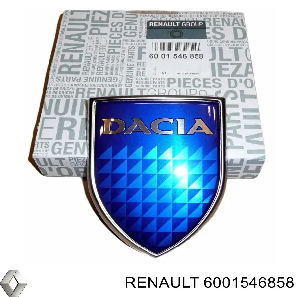 Emblema da capota 6001546858 Renault (RVI)