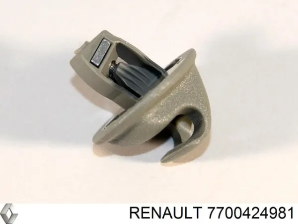 Fixador de pala contra o sol Renault Master II