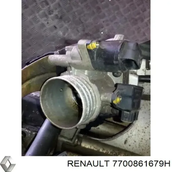  Válvula de borboleta montada Renault Megane 