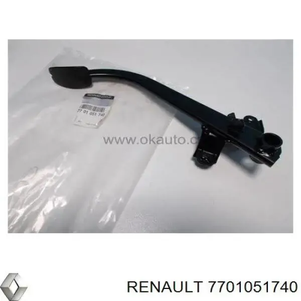  Pedal de embraiagem Renault Trafic 2