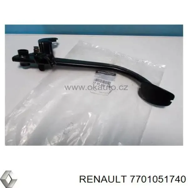 Pedal de embraiagem Renault Trafic II сaixa (FL) (2001 - 2014) preço, a partir de