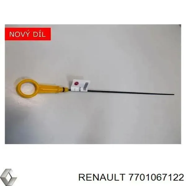 Sonda (indicador) do nível de óleo no motor 7701067122 Renault (RVI)