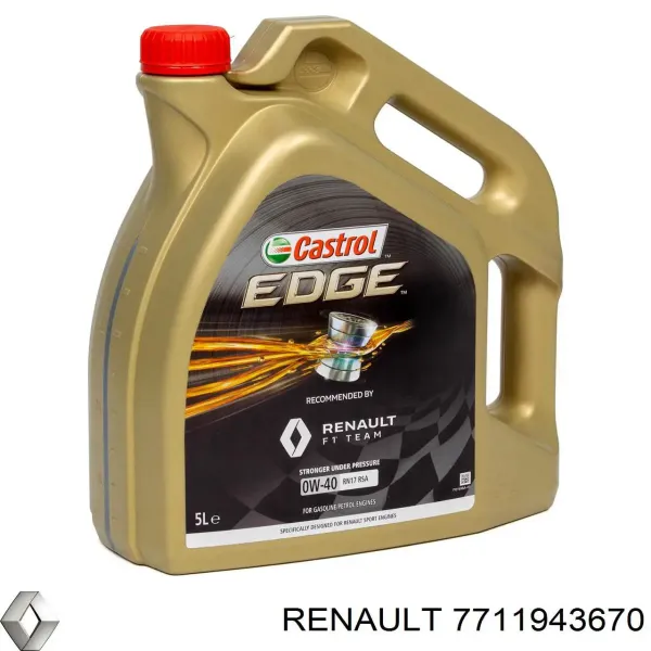Óleo para motor 7711943670 Renault (RVI)