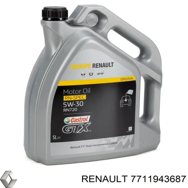 Óleo para motor 7711943687 Renault (RVI)
