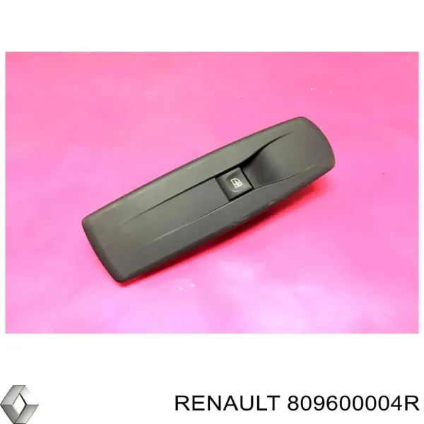 Unidade de botões traseira esquerda de controlo de elevador de vidro 809600004R Renault (RVI)