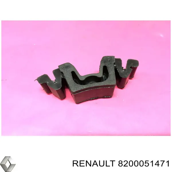 Coxim superior de fixação do radiador 8200051471 Rotweiss