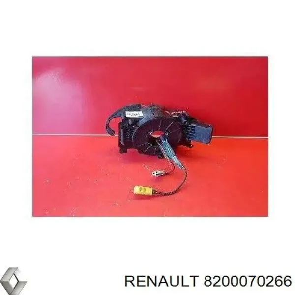 Comutador esquerdo instalado na coluna da direção 8200070266 Renault (RVI)
