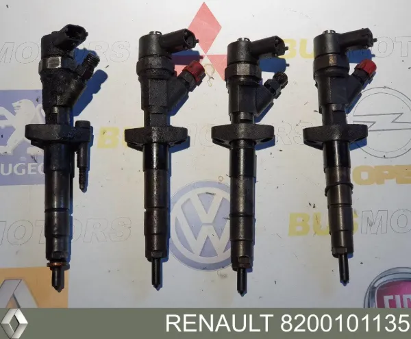 Injetor de injeção de combustível 8200101135 Renault (RVI)