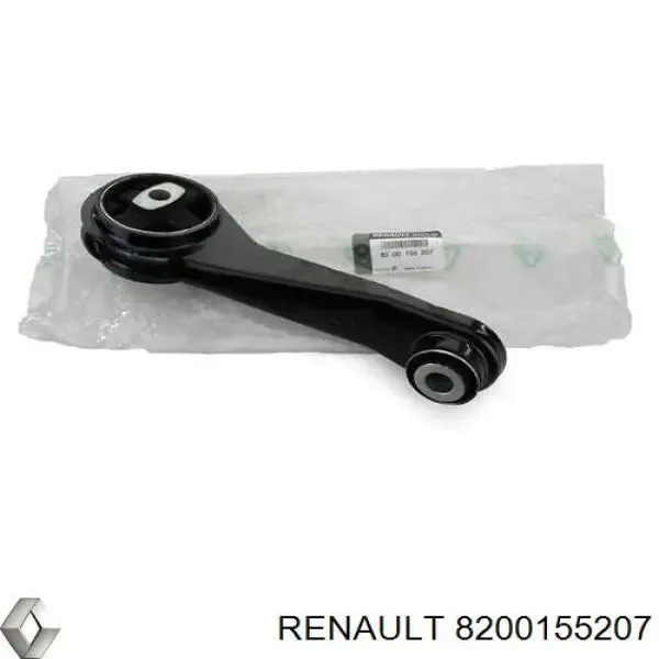 Coxim (suporte) traseiro de motor 8200155207 Renault (RVI)