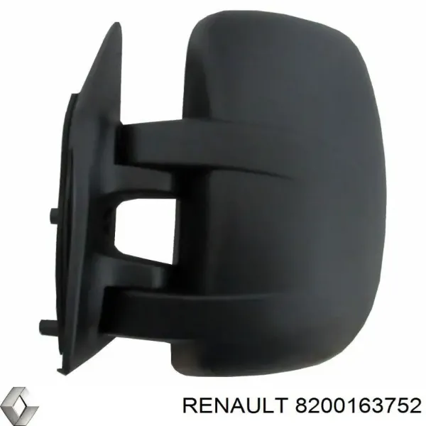Espelho de retrovisão esquerdo 8200163752 Renault (RVI)
