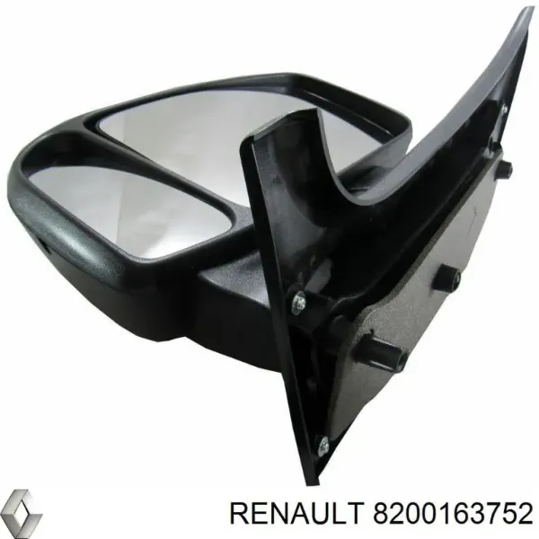 Compre 8200163752 Renault (RVI) Espelho de retrovisão esquerdo