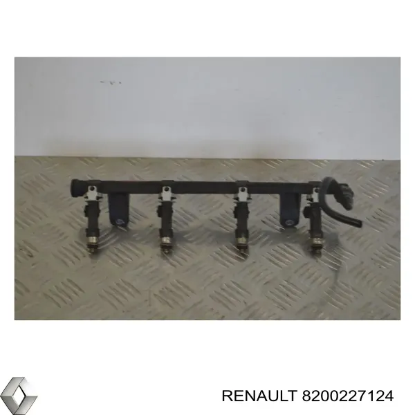 Injetor de injeção de combustível 8200227124 Renault (RVI)