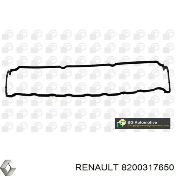Vedante de tampa de válvulas de motor 8200317650 Renault (RVI)