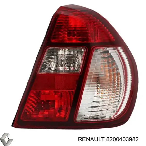 Lanterna traseira direita 8200403982 Renault (RVI)
