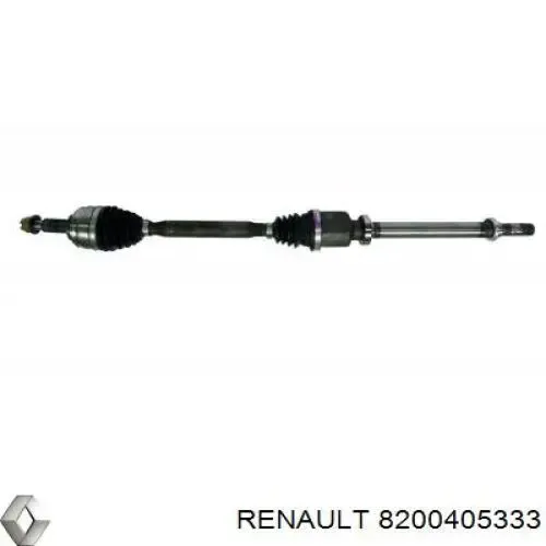 Semieixo (acionador) dianteiro direito 8200405333 Renault (RVI)