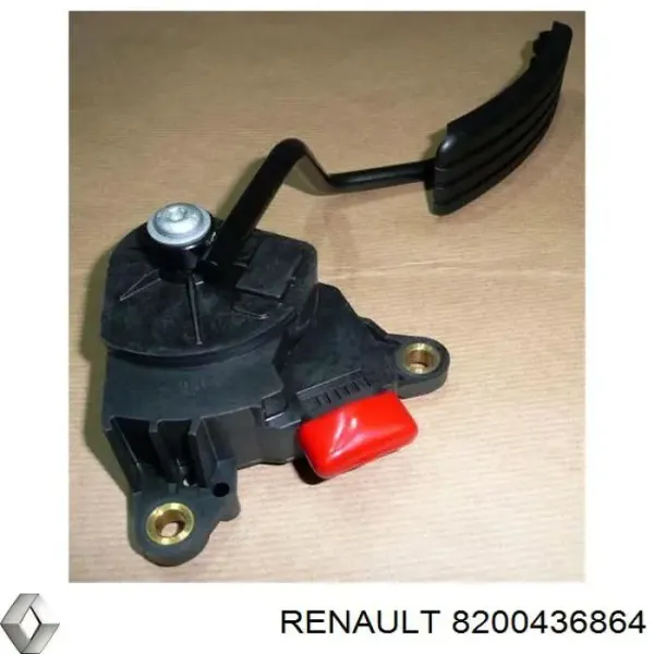 Pedal de gás (de acelerador) 8200436864 Renault (RVI)