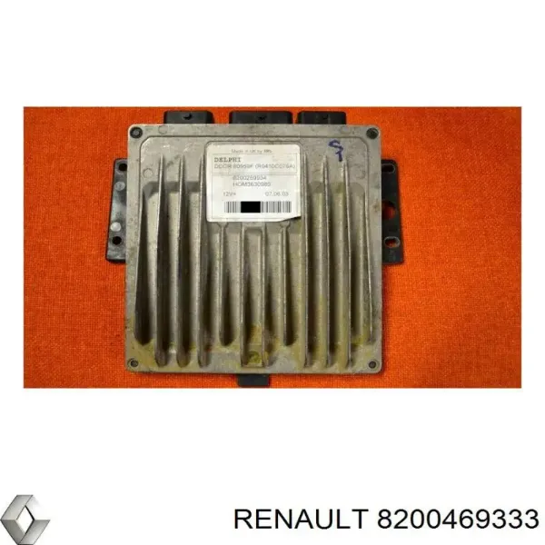 Módulo de direção (Centralina eletrônica) de injeção de combustível 8200469333 Renault (RVI)