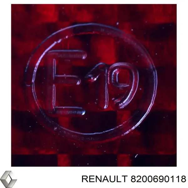 Compre Sinal de parada traseiro adicional Renault LOGAN I MCV KS