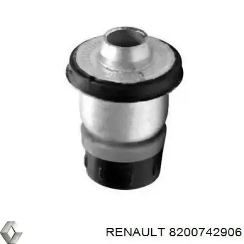Bloco silencioso (coxim) de viga dianteira (de plataforma veicular) 8200742906 Renault (RVI)