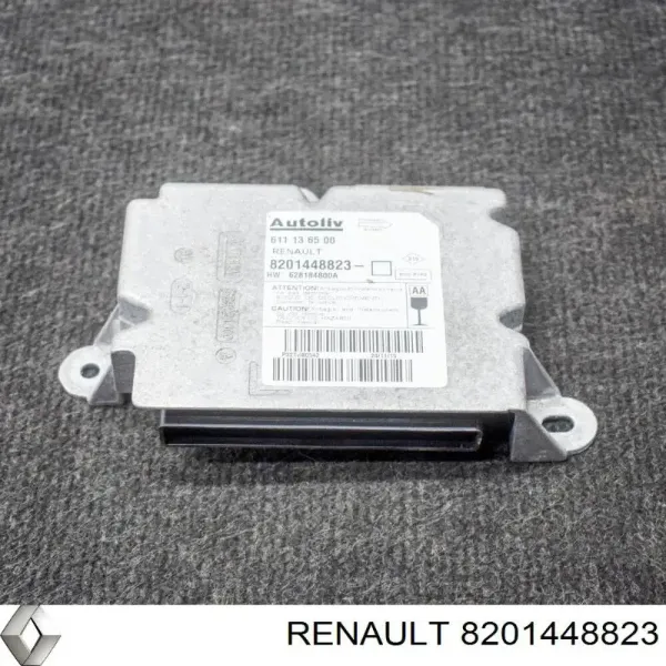 Módulo processador de controlo da bolsa de ar (Centralina eletrônica AIRBAG) 8201448823 Renault (RVI)