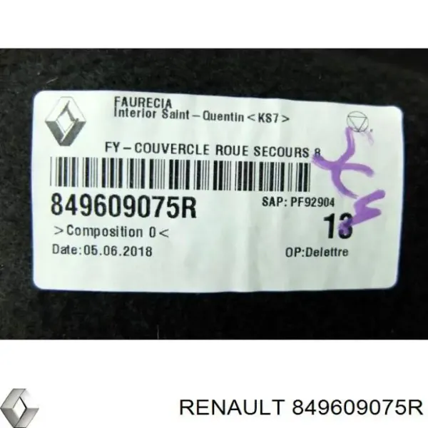  849609075R Renault (RVI)