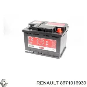 Bateria recarregável (PILHA) 8671016930 RENAULT