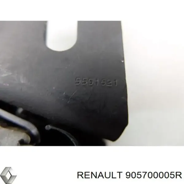 Gozno de garra (parte complementar) de fecho da porta traseira (de bagageiro, 3ª/5ª) Dacia Duster 