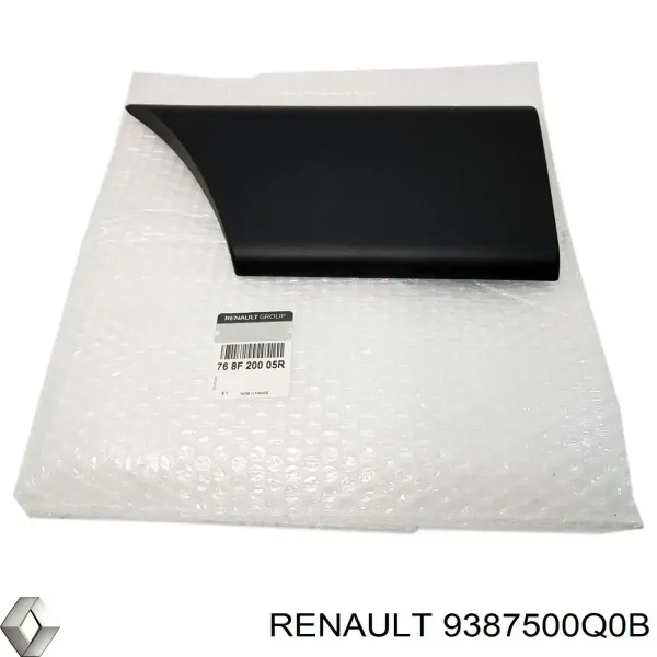 Moldura do pára-lama traseiro esquerdo 9387500Q0B Renault (RVI)