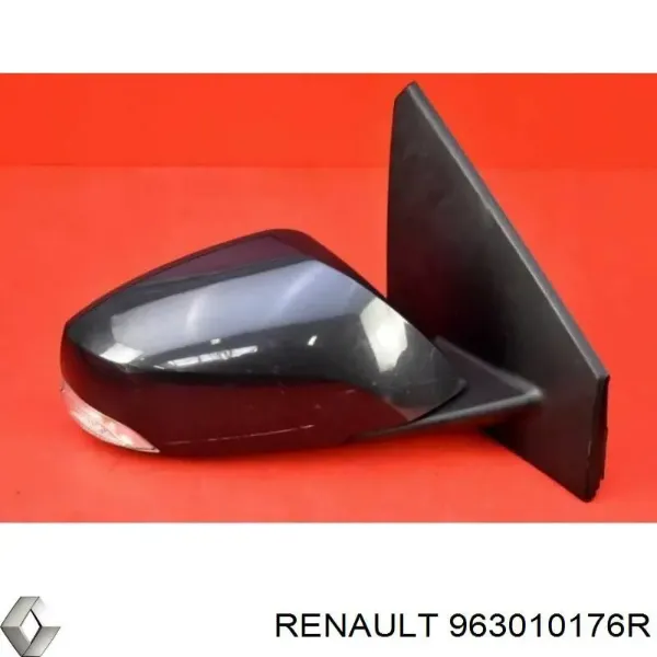 Espelho de retrovisão direito 963010176R Renault (RVI)