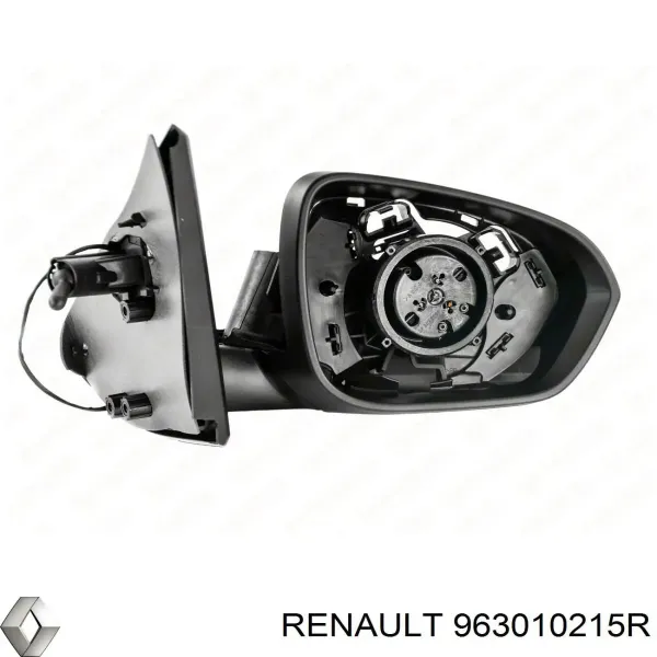 Espelho de retrovisão direito 963010215R Renault (RVI)