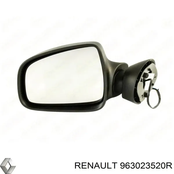 963023520R Renault (RVI) Espelho de retrovisão esquerdo