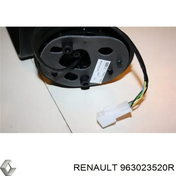 Espelho de retrovisão esquerdo 963023520R Renault (RVI)