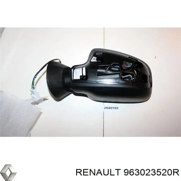 Espelho de retrovisão esquerdo Renault (RVI) 963023520R preço, a partir de