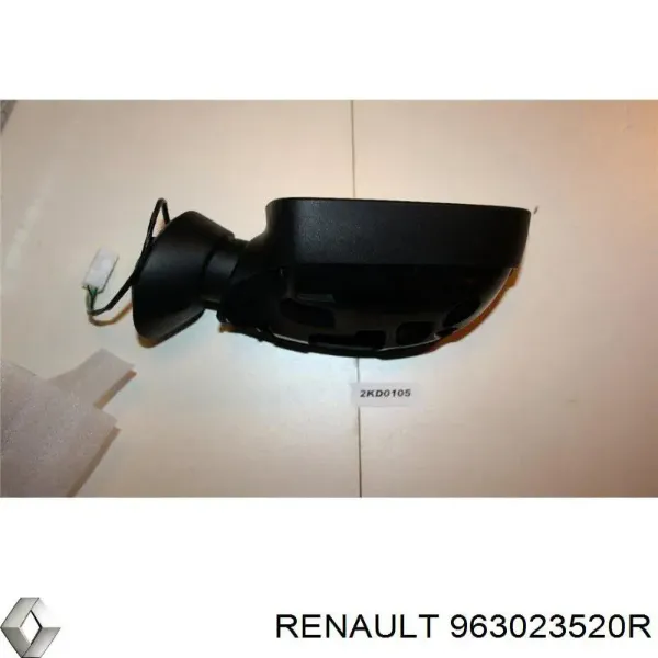 Compre 963023520R Renault (RVI) Espelho de retrovisão esquerdo