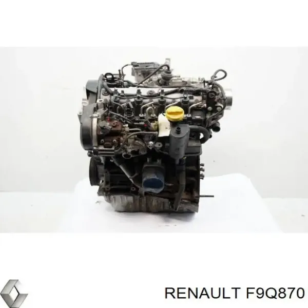 Motor montado F9Q870 Renault (RVI)