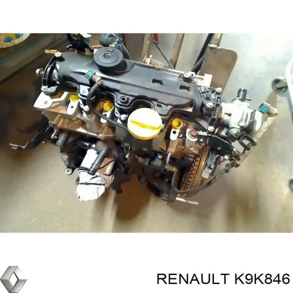 Motor montado K9K846 Renault (RVI)