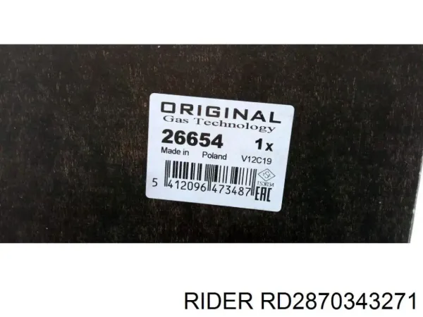 Amortecedor traseiro RD2870343271 Rider