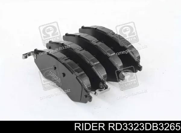 Sapatas do freio dianteiras de disco RD3323DB3265 Rider