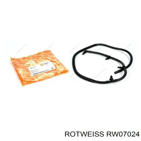 Tubo de combustível, inverso desde os injetores RW07024 Rotweiss
