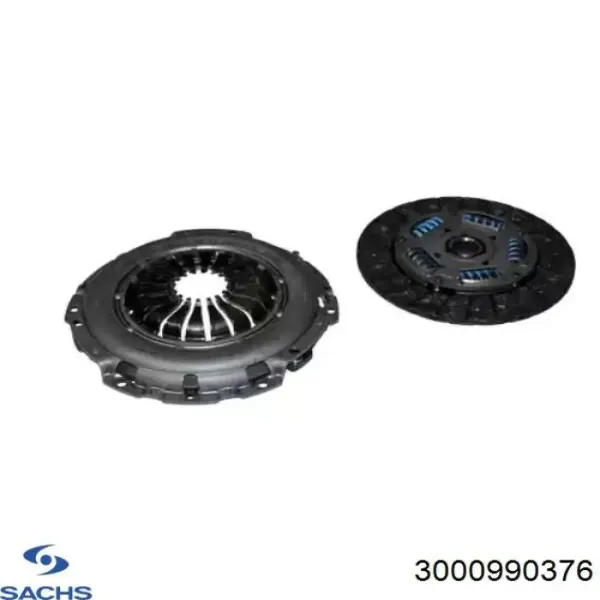 Kit de embraiagem (3 peças) 3000990376 Sachs