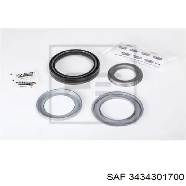 Rolamento de cubo traseiro 3434301700 SAF